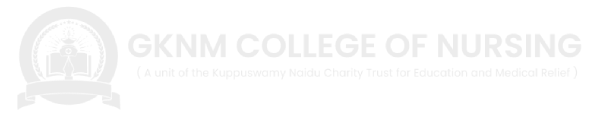 GKNM College of Nursing logo
