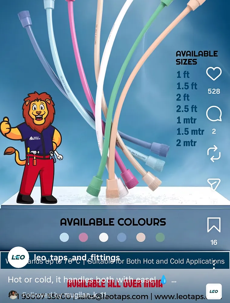 Leo Taps and Fittings Instagram Ads creative
