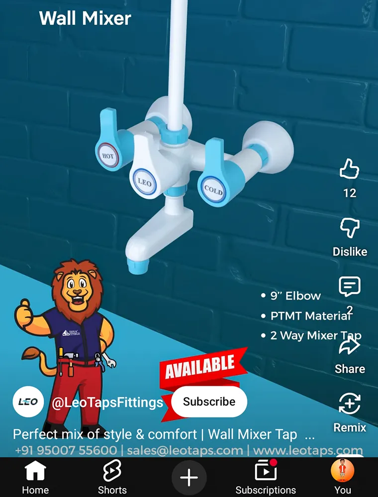 Leo Taps & Fittings YouTube Ads