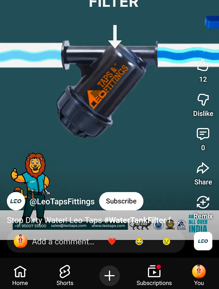 Leo Taps YouTube Ads campaign