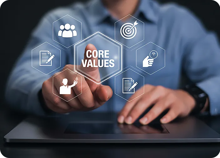 Weone Digtal Core Values